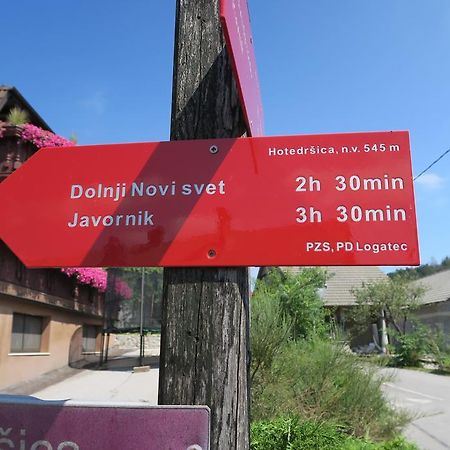 Gostilna Turk Hotel Hotedrsica Bagian luar foto