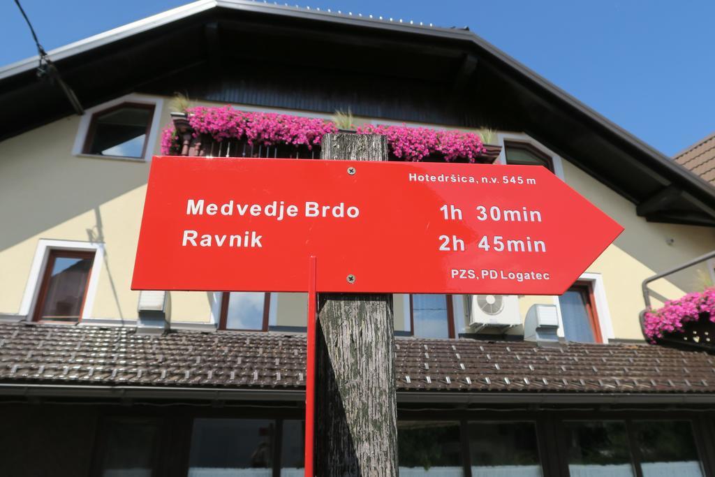 Gostilna Turk Hotel Hotedrsica Bagian luar foto